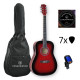 Condorwood AD-200 RB elektro-akustinė gitara su rinkiniu STARTER