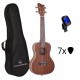 Condorwood UC-2420 koncertinė ukulelė su rinkiniu STARTER Condorwood UC-2420 koncertinė ukulelė su rinkiniu STARTER