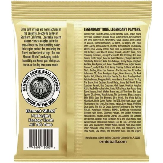 Ernie Ball Earthwood Medium 80/20 Bronze stygos akustinei gitarai Ernie Ball Earthwood Medium 80/20 Bronze stygos akustinei gitarai