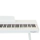 Keygler DP-1 Ivory el. pianinas su kėdute ir ausinėmis Keygler DP-1 Ivory el. pianinas su kėdute ir ausinėmis