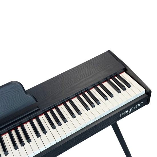Keygler DP-1 Midnight el. pianinas su kėdute ir ausinėmis Keygler DP-1 Midnight el. pianinas su kėdute ir ausinėmis
