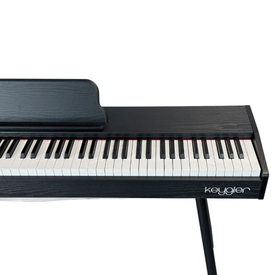 Keygler DP-1 Midnight el. pianinas su kėdute ir ausinėmis Keygler DP-1 Midnight el. pianinas su kėdute ir ausinėmis