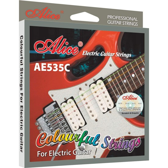 Alice AE535C spalvotos stygos elektrinei gitarai