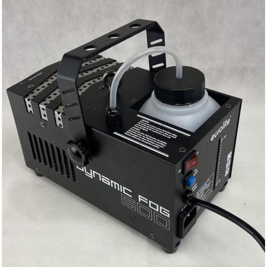 EUROLITE Dynamic Fog 600 dūmų mašina (B-Stock) EUROLITE Dynamic Fog 600 dūmų mašina (B-Stock)