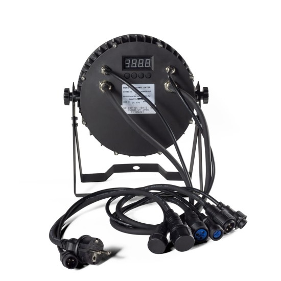 LED PAR 18x15W RGBWA UV IP65 prožektorius LED PAR 18x15W RGBWA UV IP65 prožektorius