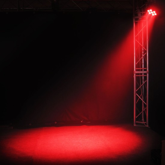 Flash LED PAR 64 SLIM 7x10W RGBW 25° Mk2 prožektorius Flash LED PAR 64 SLIM 7x10W RGBW 25° Mk2 prožektorius