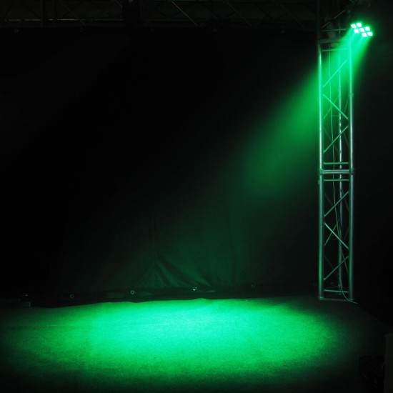 Flash LED PAR 64 SLIM 7x10W RGBW 25° Mk2 prožektorius Flash LED PAR 64 SLIM 7x10W RGBW 25° Mk2 prožektorius
