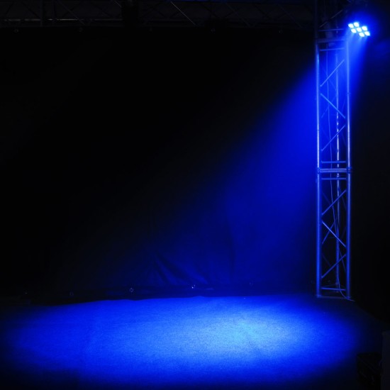 Flash LED PAR 64 SLIM 7x10W RGBW 25° Mk2 prožektorius Flash LED PAR 64 SLIM 7x10W RGBW 25° Mk2 prožektorius