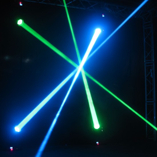 Flash 7R FL-233 BEAM judanti galva (2 vnt.) su dėklu Flash 7R FL-233 BEAM judanti galva (2 vnt.) su dėklu