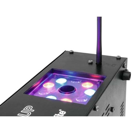 EUROLITE NSF-250 LED DMX Hybrid Spray dūmų mašina EUROLITE NSF-250 LED DMX Hybrid Spray dūmų mašina