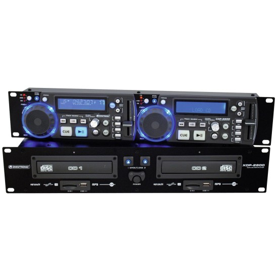OMNITRONIC XDP-2800 Dual CD/MP3 grotuvas