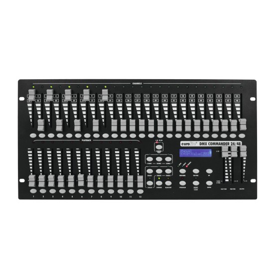 EUROLITE DMX Commander 24/48 šviesos valdymo pultas EUROLITE DMX Commander 24/48 šviesos valdymo pultas