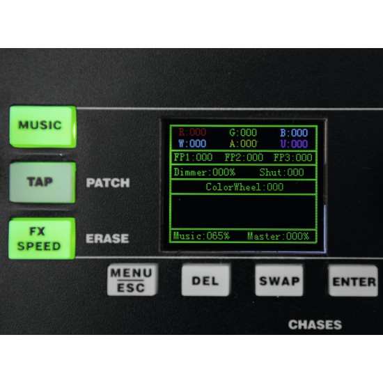 EUROLITE DMX LED Color Chief šviesos valdymo pultas EUROLITE DMX LED Color Chief šviesos valdymo pultas