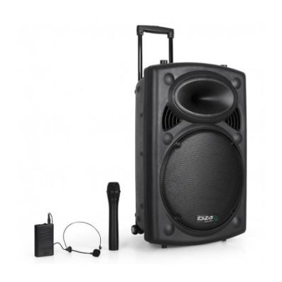 Kolonėlė Ibiza Sound PORT15UHF-BT 400WRMS 15"