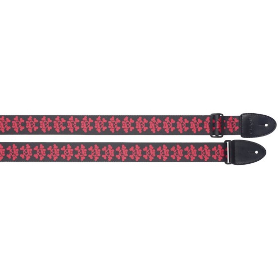 Stagg STE GIRL BK/RED diržas