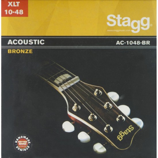 Stagg AC-1048-BR stygos akustinei gitarai