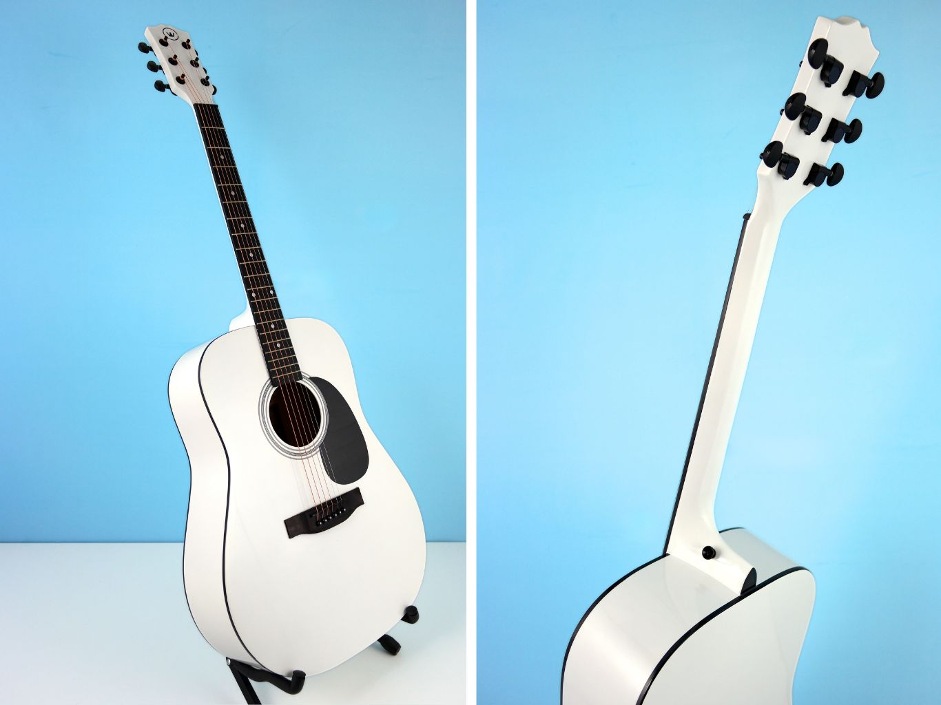 Condorwood AD-170 WH akustinė gitara su rinkiniu STARTER